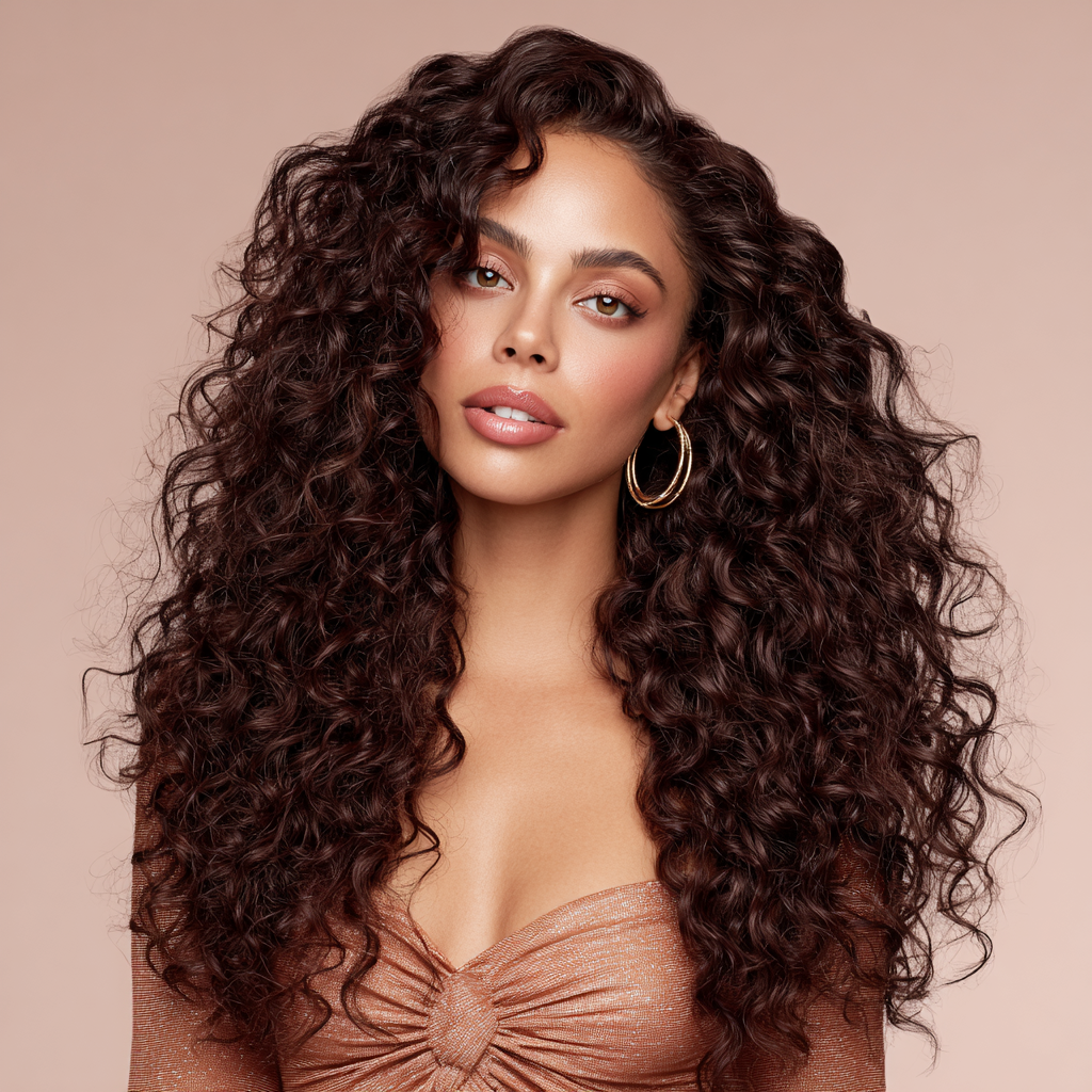 Extensiones de cabello rizado profundo: ¡hechas para sorprender!
